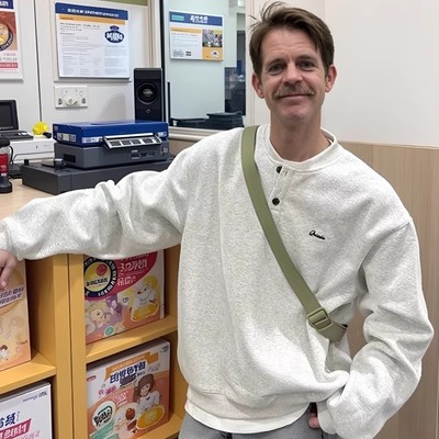 男生怎么能没有亨利领卫衣呢！！