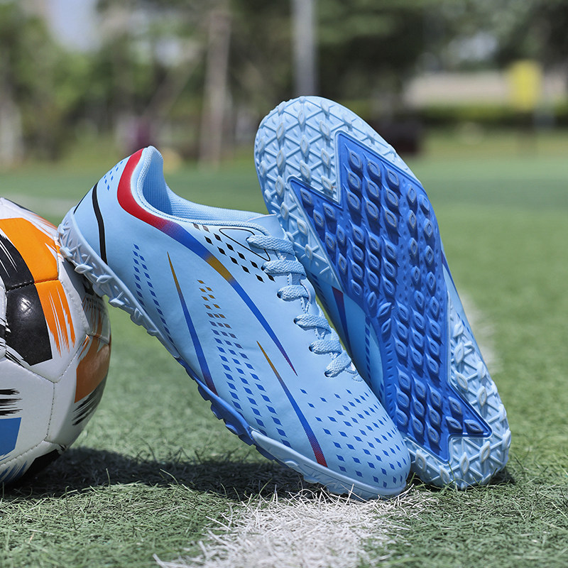 男生足球鞋子tf碎钉男子女子大中学生防滑耐磨低帮青少年青训练鞋