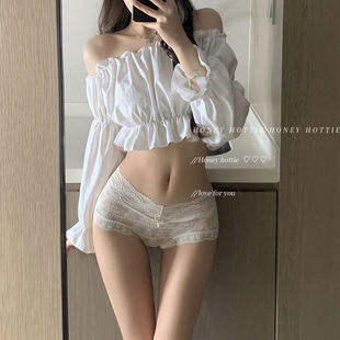 维多利亚性感内裤女生蕾丝高腰透气少女舒适夏季三角裤2026新款