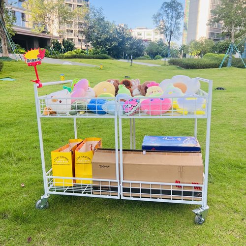 加厚摆摊小推车折叠移动地摊货架