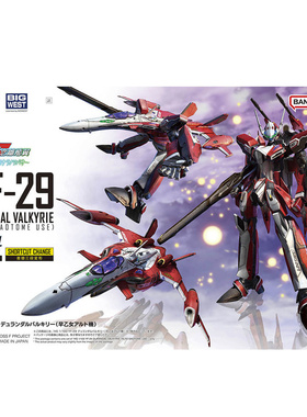 现货 万代 HG 1/100 超时空要塞 YF-29 早乙女阿鲁特 拼装 水贴