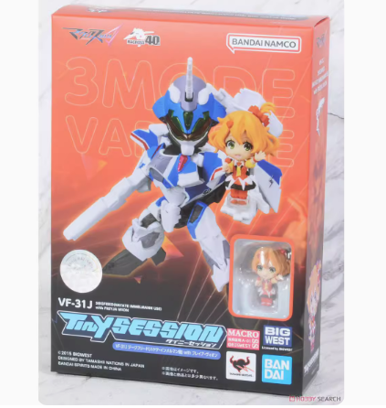 万代 TINY SESSION 超时空要塞VF-31J疾风芙蕾雅VF-31F梅萨要现货