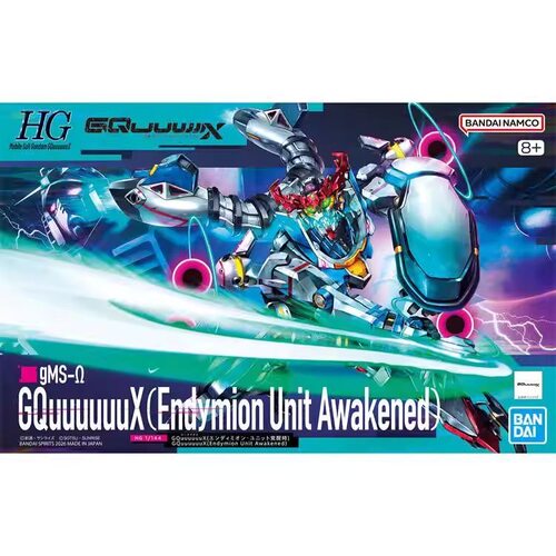 现货 万代 HG 1/144 高达GquuuuuuX G夸克斯 恩底弥翁 觉醒