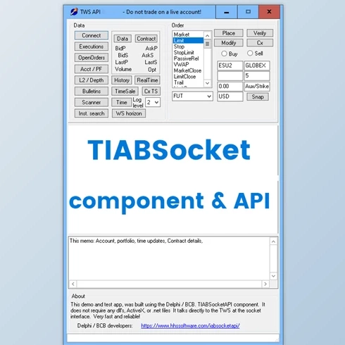 TIABSocket 组件和 API v10.11 for Delphi Full Source