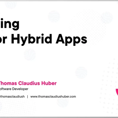 Building Blazor Hybrid Apps