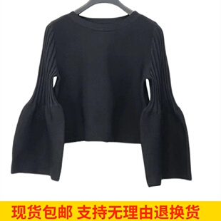 雨墨圣迪奥立秋冬2023新款 气质设计感毛衣233Z3560 不规则针织毛衫