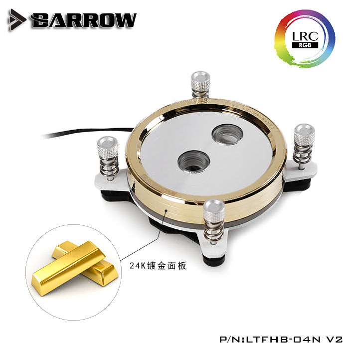 Barrow INTEL/X99/AMD platform Genuine gold Limited Edition CPU Waterblock LTFHB-04N V2in the Computer Hardware/Monitor/Computer Peripherals , Radiator/Fan  category - from Buy2taobao.com to provide professional Taobao agent buy service