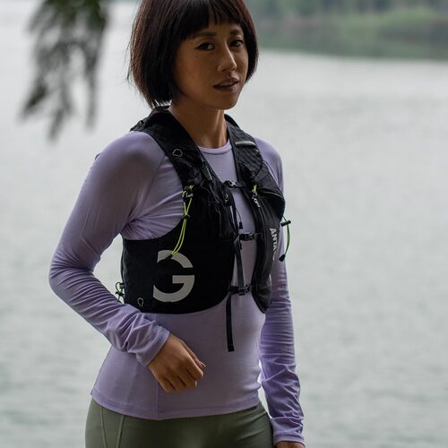 可机洗美利奴羊毛速干衣女跑步