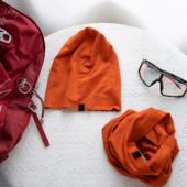 套头冷帽时尚 特价 美利奴跑步登山薄款 通勤包头美丽诺羊毛帽子围脖