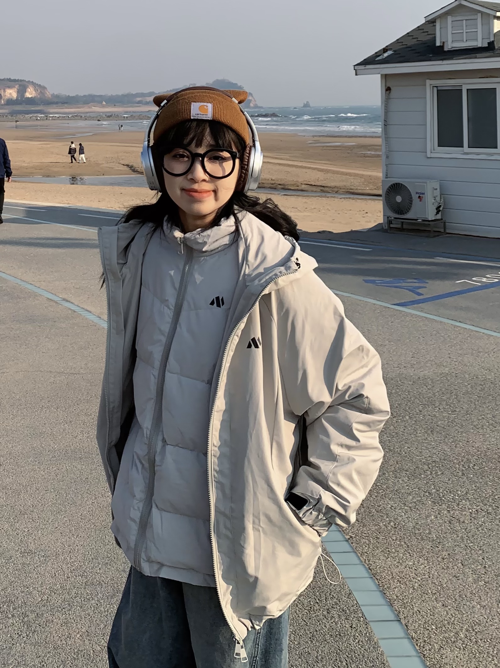 防风可拆卸冲锋衣加厚日系