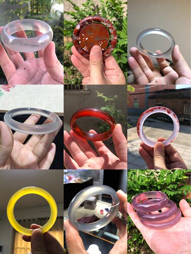 马达加斯加高冰种老坑玛瑙手镯
