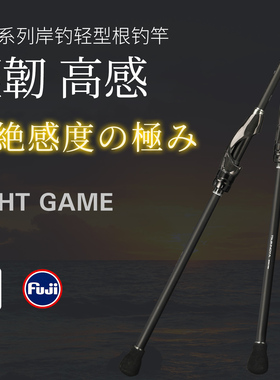 钓之屋凌技二代岸钓轻型根钓竿S762L海钓小根S802L直柄路亚竿