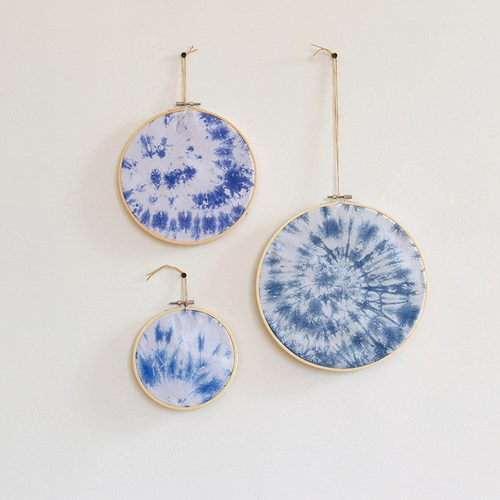 天然毛竹复古绣绷圈可调节