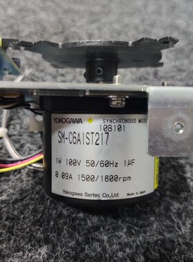 日本横河 SM-C6A1ST217 同步电机 1W 100V 0.09A 1500/1800rpm