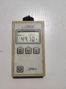 美国NOYES/罗意斯 opm4-4c光功率计 二手设备 成色如图 通电开机