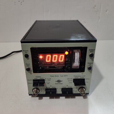 丹麦Bruel&Kjaer 2971相位计 二手设备 成色如图 通电开机 议价出