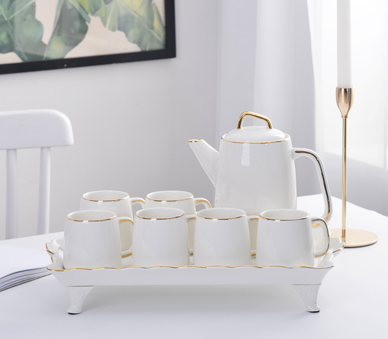 北欧水具套装陶瓷茶具乔迁送礼