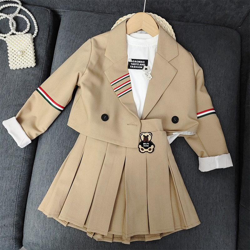 学院风两件套春秋洋气套装