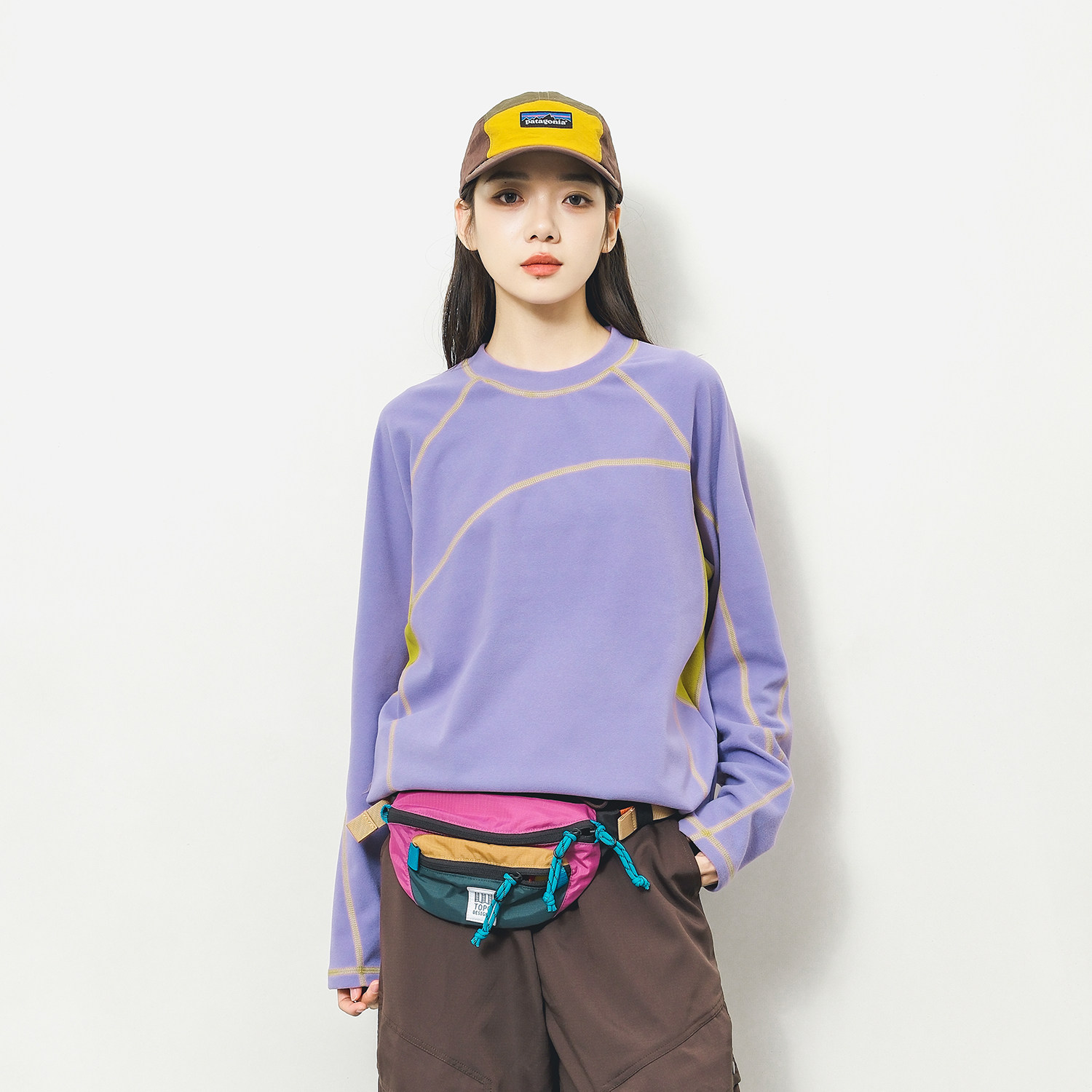 Epicsocotra秋冬户外拼色双面德绒长袖T恤运动徒步骑行打底衫男女,女装/女士精品,T恤,淘宝优惠券,粉丝福利购,淘宝优惠卷