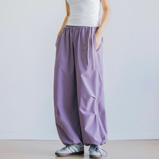 束脚直筒长裤 Epicsocotra2024AW美式 伞兵裤 男女休闲裤 宽松阔腿裤