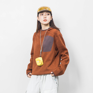 Epicsocotra户外山系登山徒步旅行连帽卫衣男女款 运动骑行套头衫