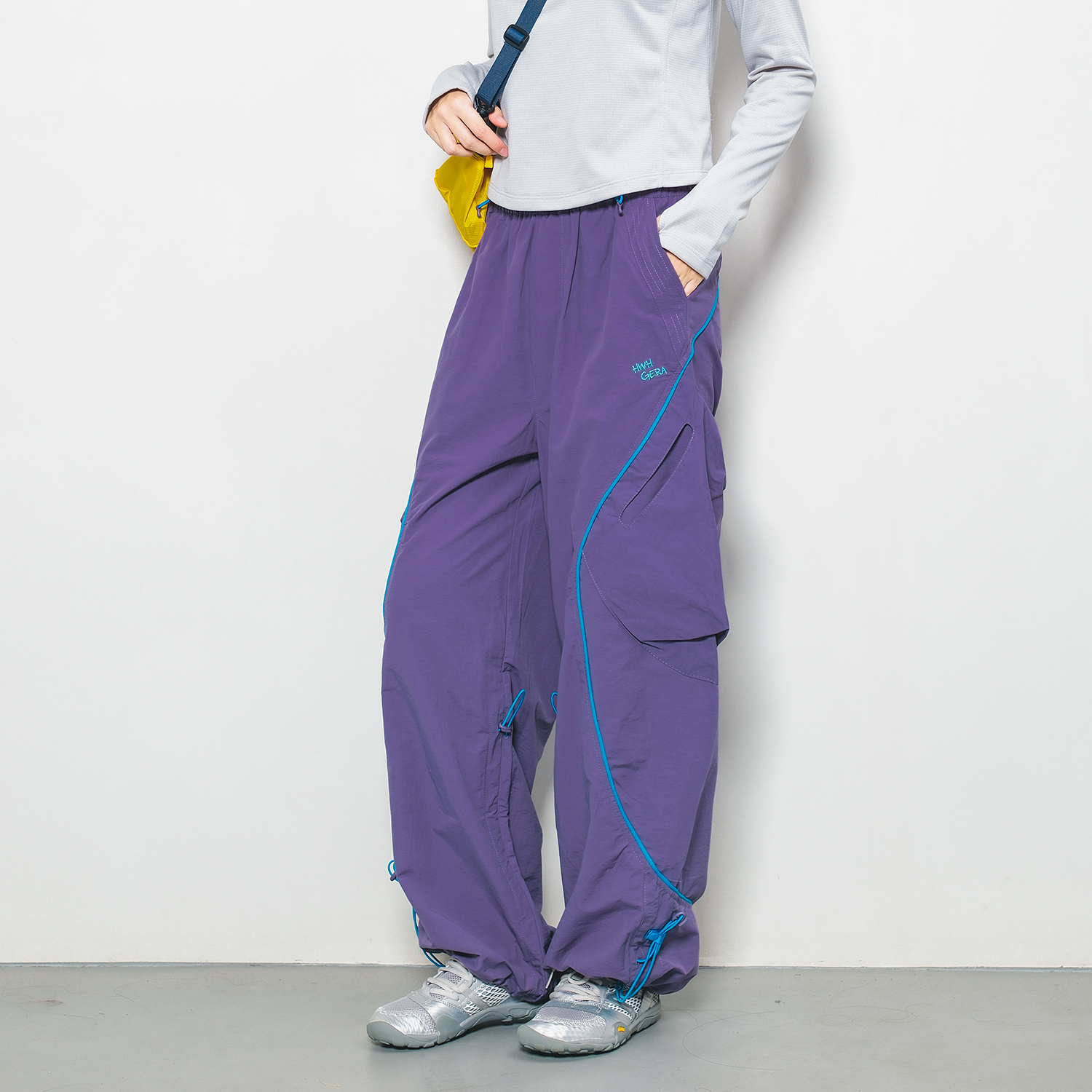 Epicsocotra山系户外轻量解构休闲裤宽松工装裤徒步伞兵裤男女