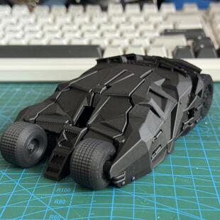 超级英雄蝙蝠侠战车无线鼠标DC黑暗骑士崛起影视周边3D打印韦恩