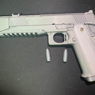 1911抛壳模型道具玩具枪