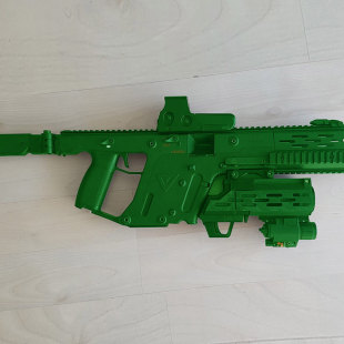 40MM榴弹炮海绵软弹发射器下挂M416短剑维克托SCAR非M203迫击炮