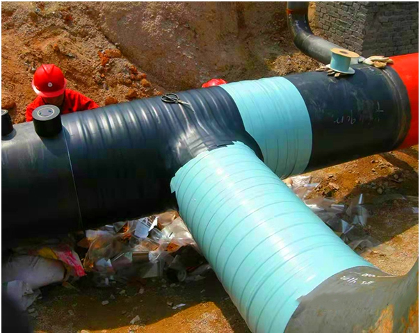 厂销可定制防腐粘弹体胶带和粘弹体膏天然气管道法兰阀门防腐管件