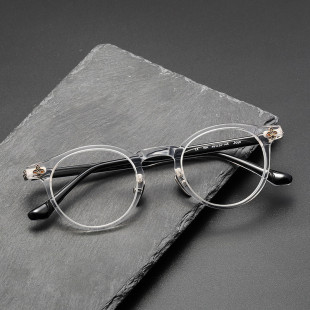克萝星眼镜框架 HARRY同款合集透明色近视眼镜有度数 板材眼镜框
