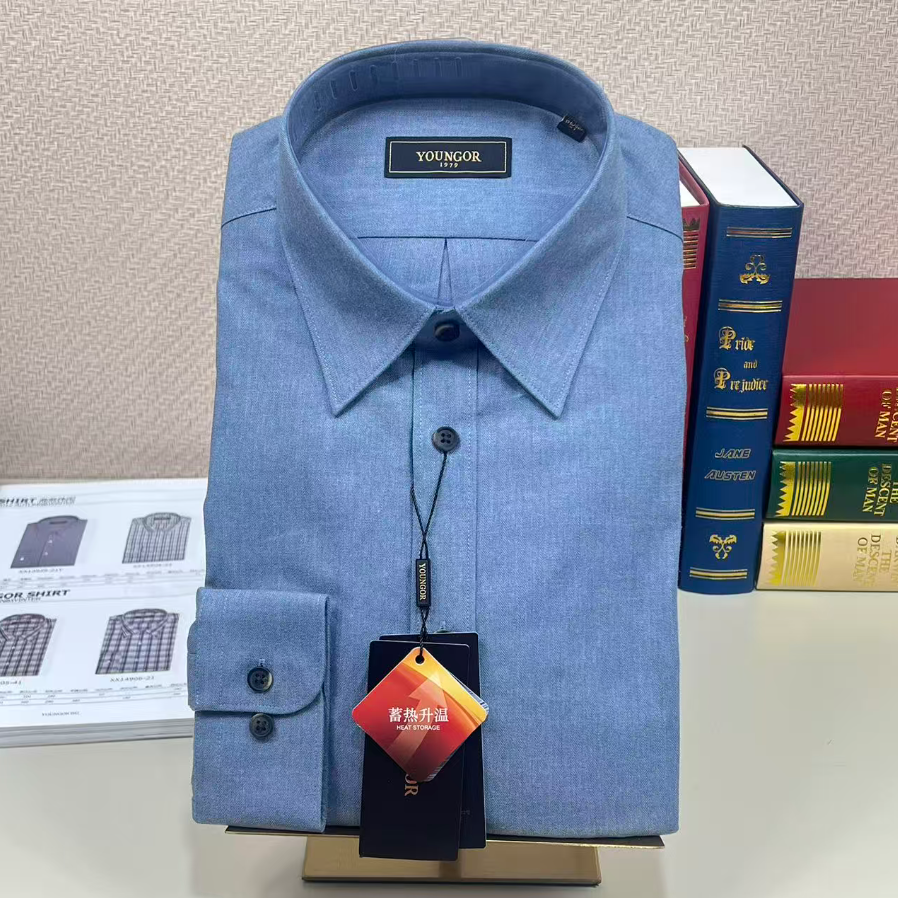 雅戈尔秋长袖衬衫蓄热升温标准版