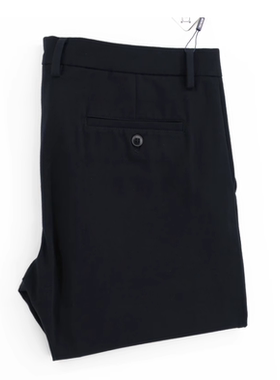 雅戈尔商务休闲秋冬款黑色四面弹休闲裤长裤36621FWY