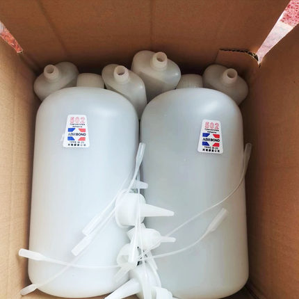 大瓶502胶水木工专用2斤三秒快干胶家具广告喷绘DIY手工通用型1kg