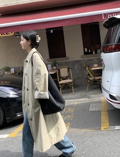 HUA夏花花 自留 版型绝了 可以一直陪伴你的风衣小个子长款外套