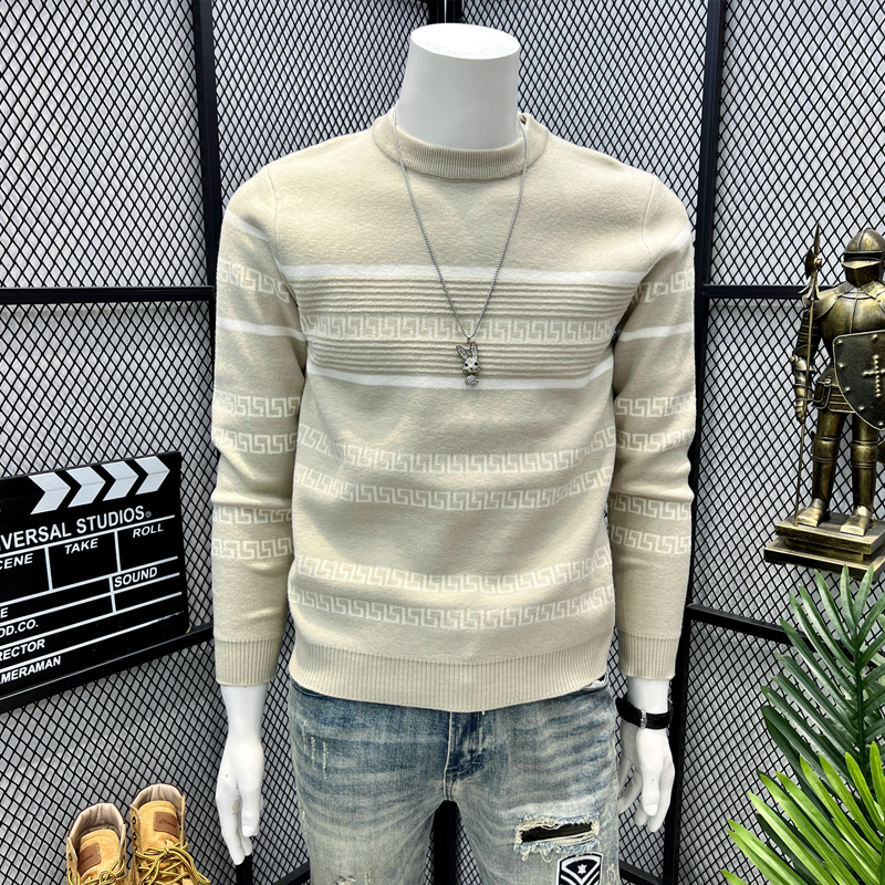 网红同款毛衣男潮流百搭美式复古