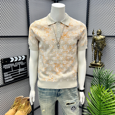 美式复古短袖T恤男潮流网红同款