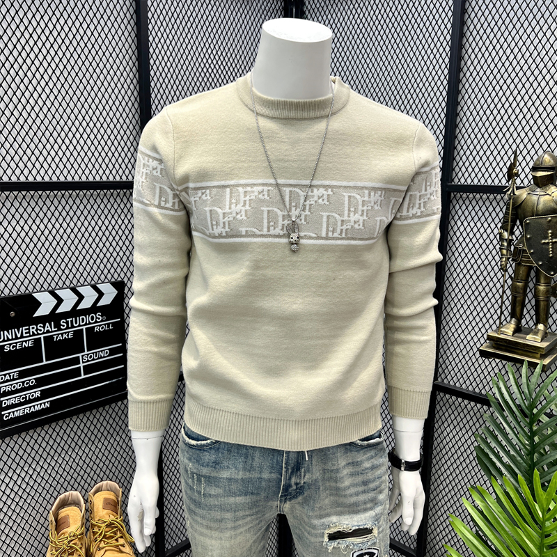 网红同款毛衣男潮流百搭美式复古