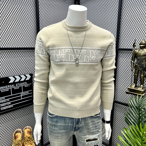 网红同款毛衣男潮流百搭美式复古