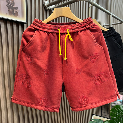 网红同款短裤男潮流百搭美式复古