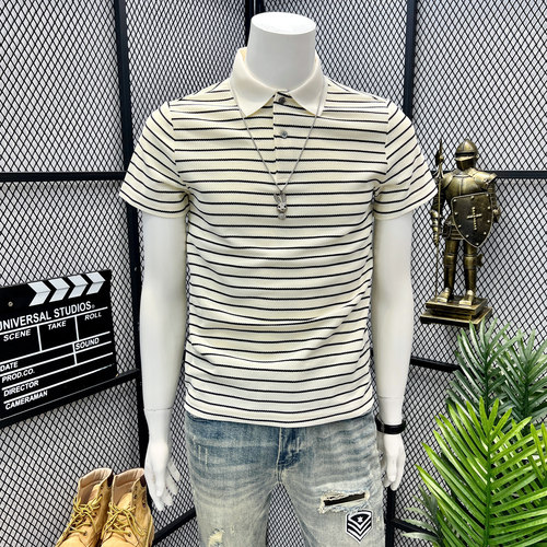 网红同款短袖T恤男潮流美式复古