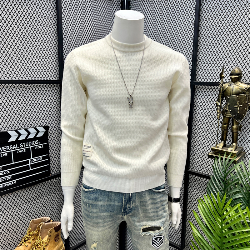 网红同款毛衣男潮流百搭美式复古