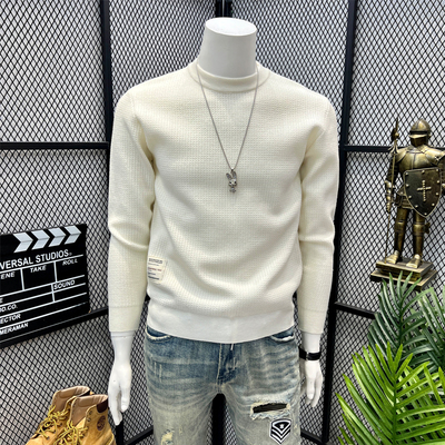 网红同款毛衣男潮流百搭美式复古