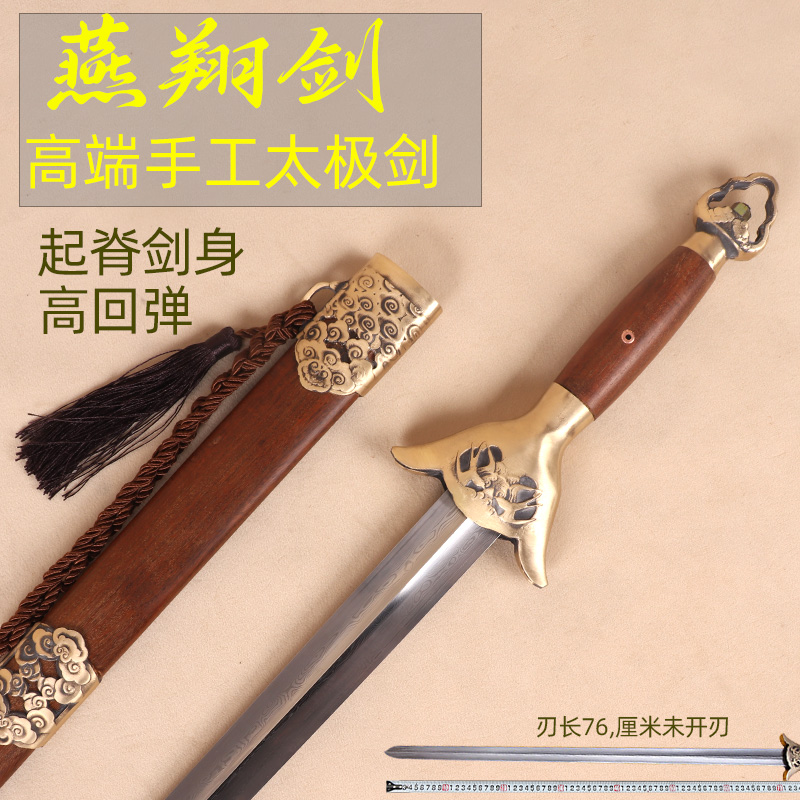 太极剑燕翔宝剑软剑晨练刀剑