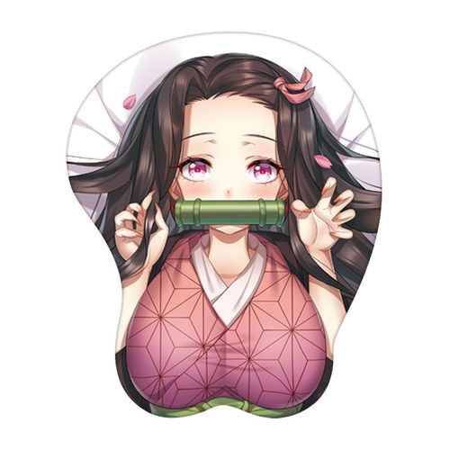 鬼灭之刃祢豆子3d护腕鼠标垫定制