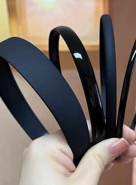 2025新款洗脸黑色塑料发箍女头箍压发卡发捆头饰发旅化妆专用发窟