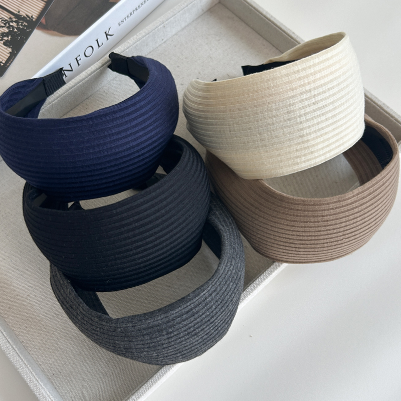 诗情画意宽边布艺发箍