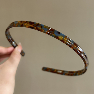 发窟 头箍压发卡发捆头饰发旅细款 2025新款 带齿防滑高级感发箍女款