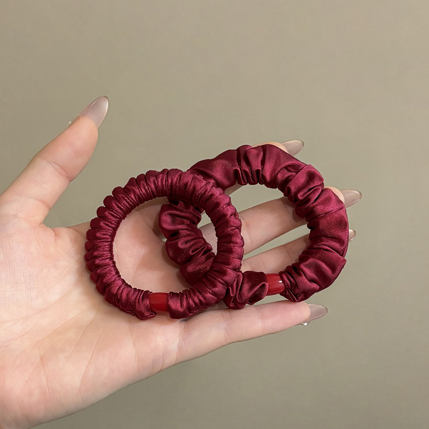 2025本命新年大红色头绳橡皮筋发圈女扎头发绳头饰品小肠皮套头花,饰品/流行首饰/时尚饰品新,发饰,淘宝优惠券,粉丝福利购,淘宝优惠卷