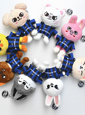 Stay SKZ 钥匙扣挂件 方灿 李龙馥 Felix KARMA SKZOO 穿衣娃娃